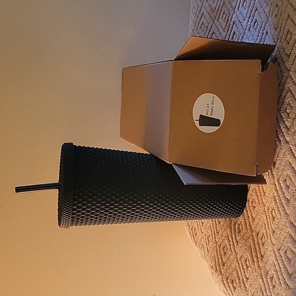 Source Unknown Other - Matte black studded cup
